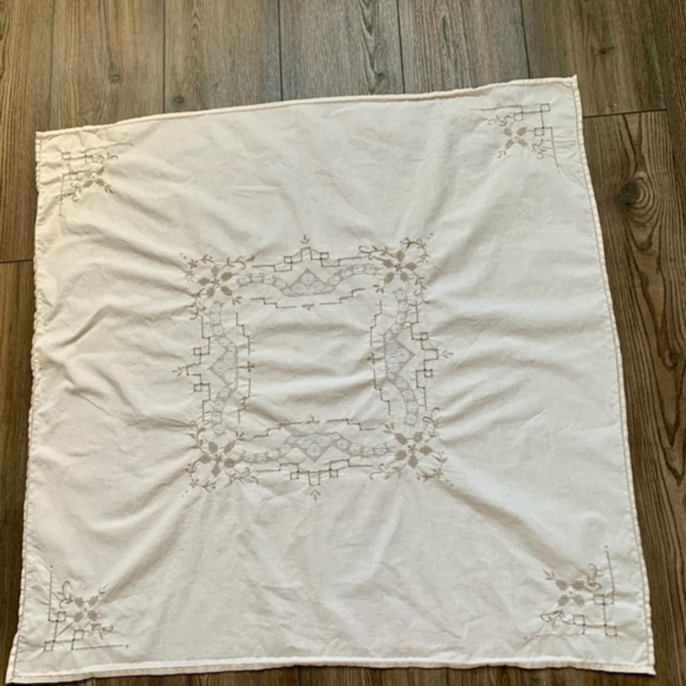 Vintage table cloths